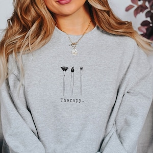 Art Therapy Graduation Gift, Art therapy Sweatshirt, Artist gift, Art Therapy Jumper, Therapist Gift, Art student, Art student gift, Teacher