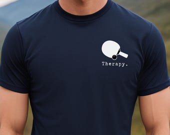 Tisch Tennis T-Shirt, Ping Pong T-Shirt, Tisch Tennis Spieler Shirt, Sport Geschenk für Männer & Frauen, Tisch Tennis Shirt