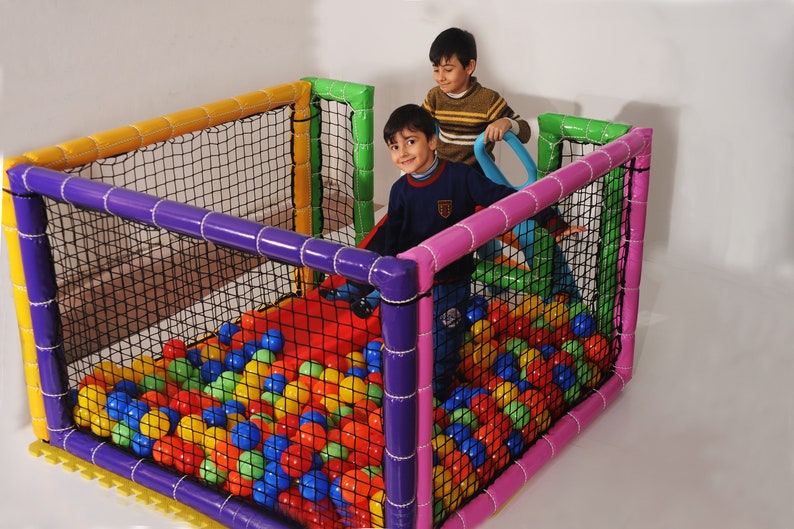 Large Kids Ball Pit Soft Play Play Ball Pool for Children Etsy