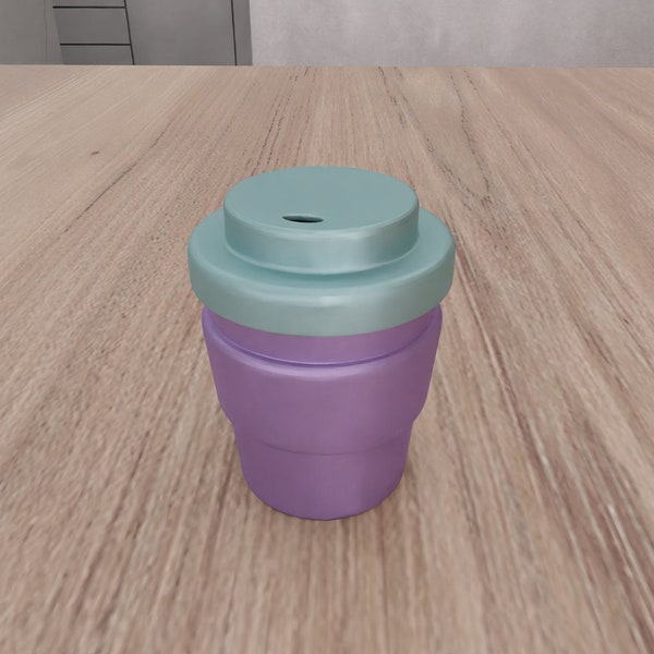 3D Coffee Cup Decor with 3D Stl Files & Tea Cup, 3D Print File, Small Cup, 3D Printing, Coffee Mug, Gift for Girlfriend, Cute Coffee Cup