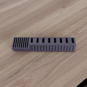 3D SD-kaart- en USB-houder voor accessoire met stl-bestanden en SD-kaarthouder, 3D-printen, cadeau voor haar, geheugenkaarthouder, 3D-geprint decor