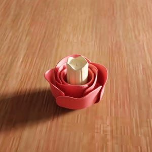 3D Flower Tea Light Holder STL File – Floral Garden Decor (Digital Download) image 5