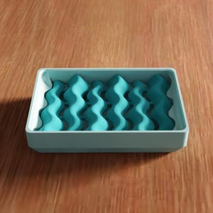 3D Soap Dish 2 STL File - Home Bathroom Tray, Mini Case for Soap, Decorative Tray, Bath Accessories, 3D Printing, Digital Download