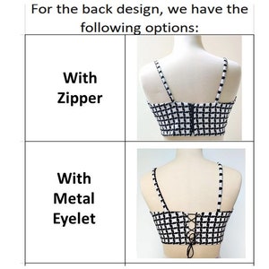 Front and Back Crop Top