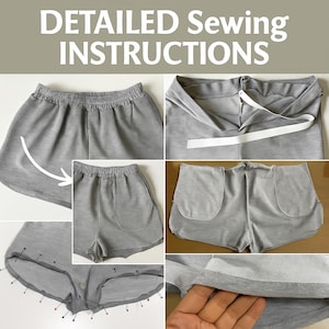 Instructions step by step SPORT shorts