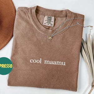 Comfort Colors® Cool Maamu Shirt, Desi Uncle Shirt, Cool Maamu Club Tee, Maamu Life Shirt, Gift for Maamu, Shirt for South Asian Uncles