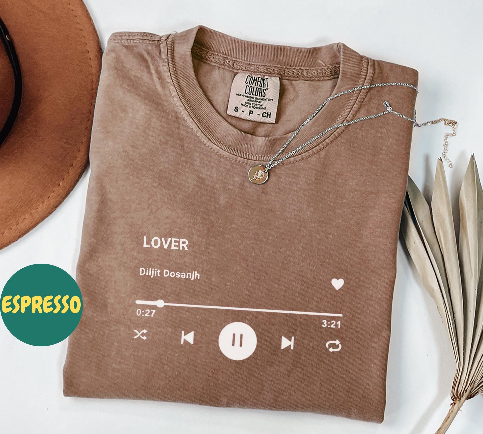 Lover Diljit Dosanjh Shirt, Punjabi Love Song T-shirt, Diljit