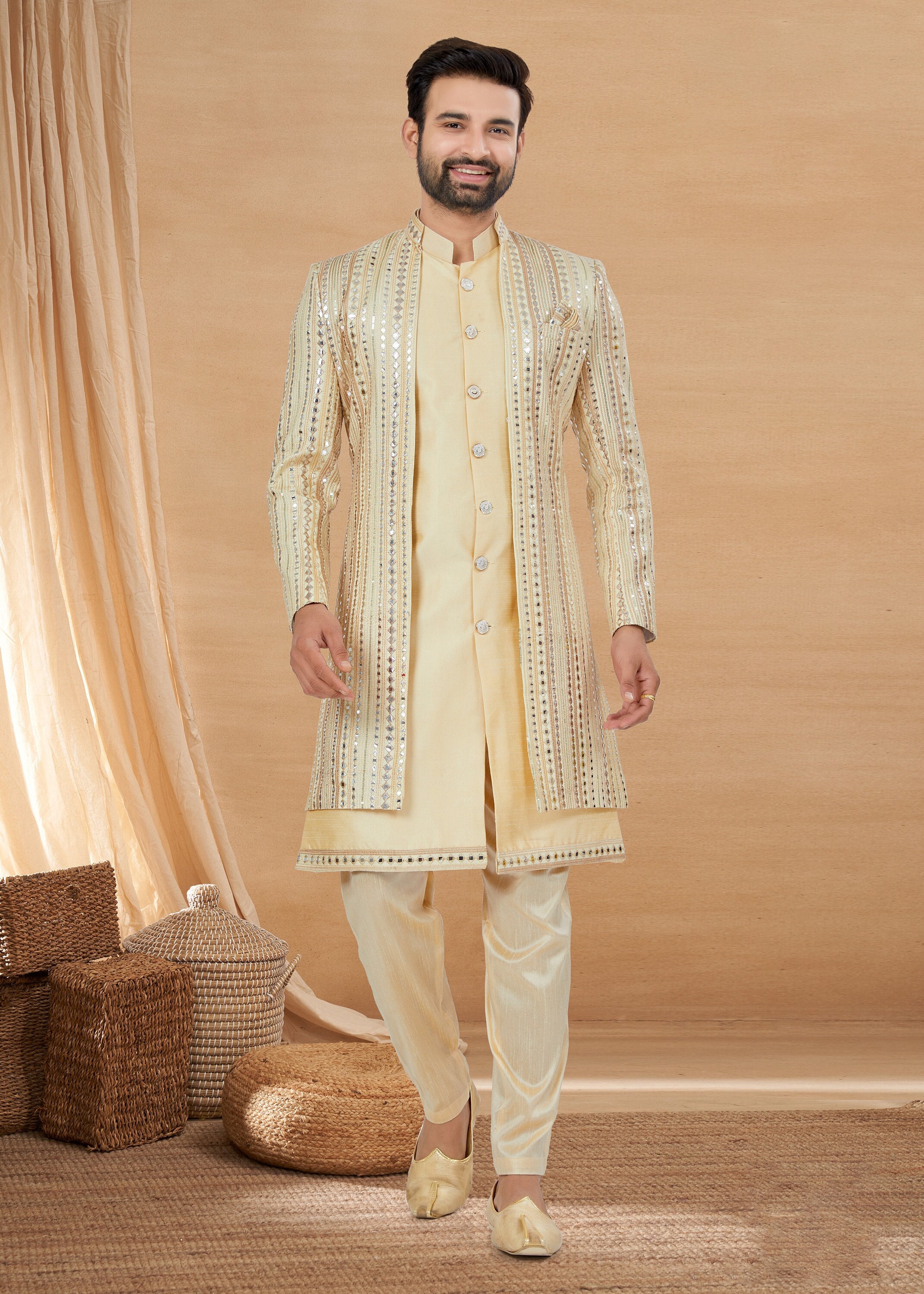 Indo western 2024 kurta for men