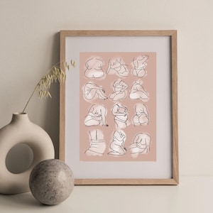 Body Positivity Print, Beautiful Bodies Print, Diversity Art, Women Empowerment Print, Feminist Art, Body Positivity Art, Body Positive Art