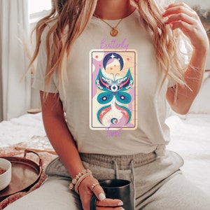 Butterfly Tarot Unisex Jersey Short Sleeve Tee