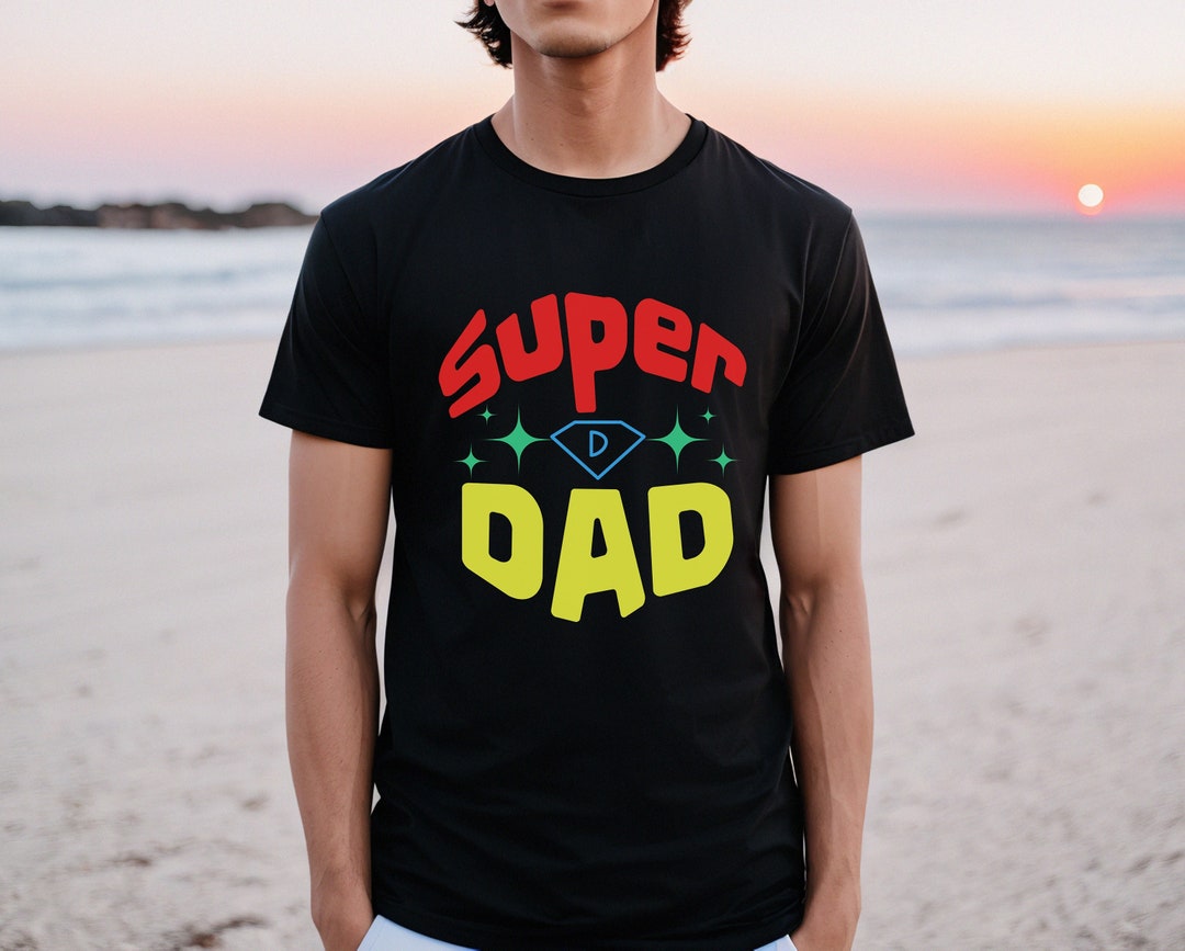 Star Dad Jersey Tee Dad Present Dad Boss, Dad Mode, Dad Manager, Daddy