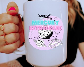 Mercury Retrograde Ceramic Mug 11oz