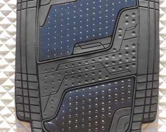 Suitable To Fit SKODA KAMIQ/SCALA Car Floor Mat Pvc Rubber - Black