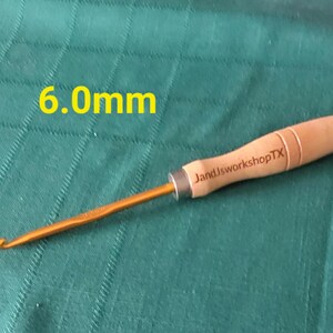 Any size crochet hook with ergonomic handle. image 6