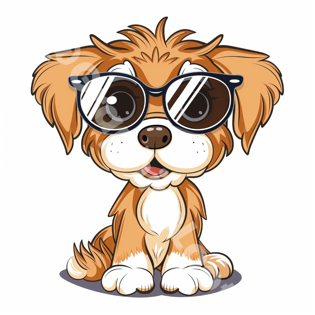 10 Cool Dogs Wearing Sunglasses PNG Pack – Fun & Stylish Digital Art ...