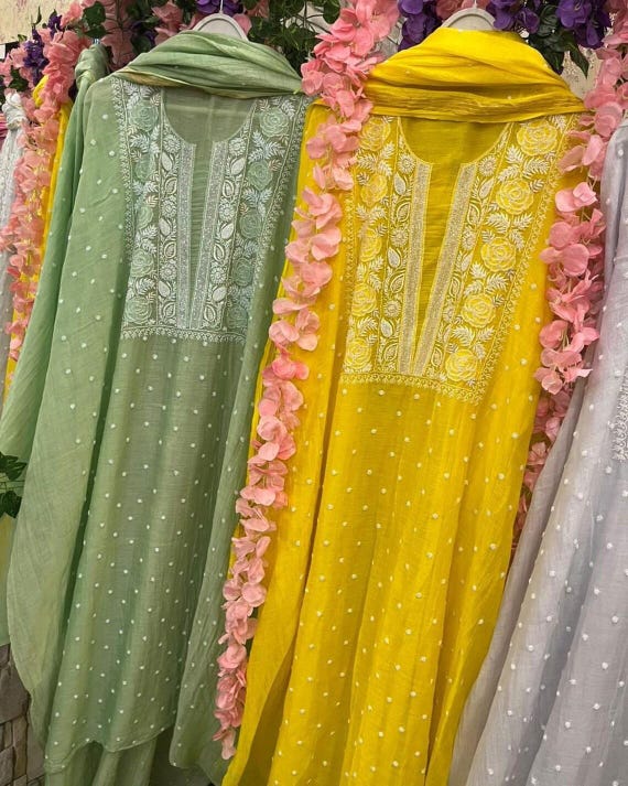 Pure Mul Chanderi Fabric – Custom Dyeable in Any Color