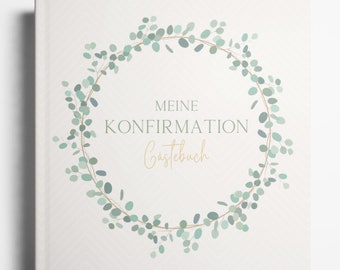 Confirmation Guest Book Memory Book Confirmation Gift for Boy and Girl