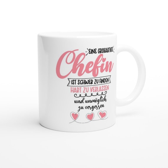 Abschiedsgeschenk Tasse Für Trainer – „Schwer Zu Finden, Schwer Zu Verlassen“ Mit Beidseitigem Druck
