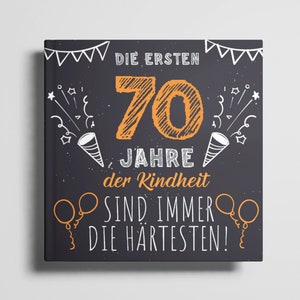 70th Birthday Guestbook Photo Album 70 Birthday Gift Woman Man 70 Years