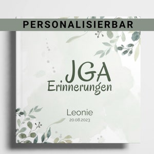 JGA guest book photo album personalized JGA memory book JGA book hen party