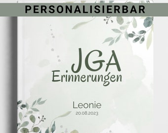 JGA Gästebuch Fotoalbum personalisiert JGA Erinnerungsbuch JGA Buch Junggesellinnenabschied