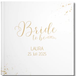 Bachelorette Guest Book – Personalized Memory Book for Bride to Be – Custom Guest Book for Bachelorette Party or Bridal Shower