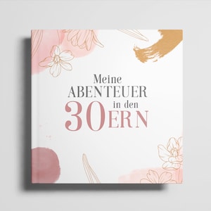 Bucket List for 30th Birthday Woman Man - 30 Creative Ideas for Activities | 30th Birthday Gift for Woman and Man