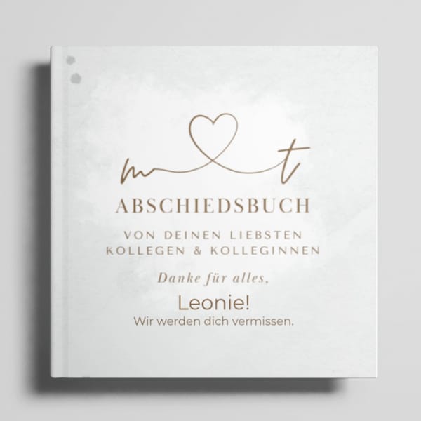 Abschiedsbuch Kollegen Abschiedsgeschenk personalisiert Kollegen Kollegin Abschied Rente Jobwechsel Geschenk Chef