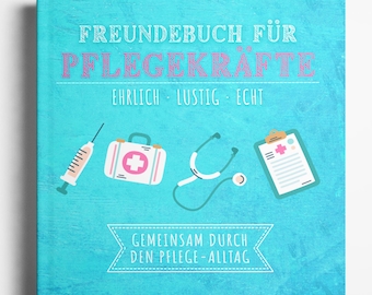 Friendship book for nurses – farewell gift for colleagues, nursing team, hospital memory book