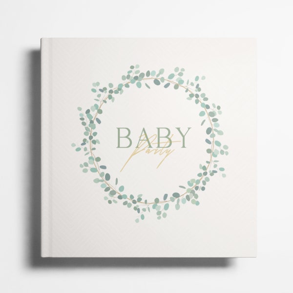 Babyparty Gästebuch Babyshower Geschenk  Babyparty Mädchen Junge Babyparty Gastgeschenk