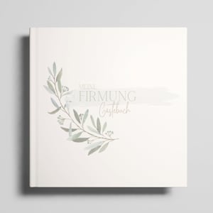 Confirmation Guestbook Confirmation Gift Boy Girl Confirmation Guest Gift