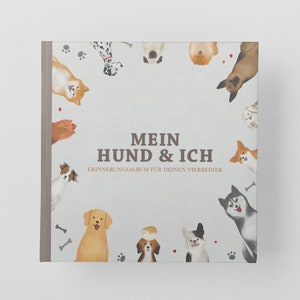 Memory Book Dog Memory Dog Album as Photo Album Gift for Dog Owners and Dog Lovers