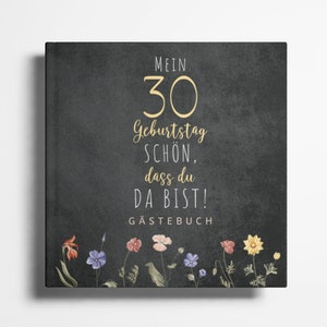 30th birthday guest book photo album 30th birthday gift for memories and congratulations 30th birthday woman man