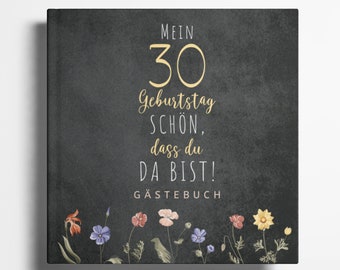 30th birthday guest book photo album 30th birthday gift for memories and congratulations 30th birthday woman man