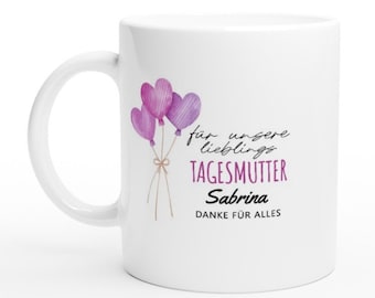 Farewell gift for childminder - cup for childminder, farewell gift for childminder as a thank you for childminder