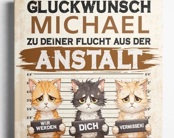 Personalized farewell gift for colleagues – Funny farewell present for colleagues – Book for job changes or retirement