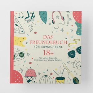 Friends book adults funny friendship book gift friends friends album best friend friends friends book funny