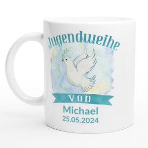 Personalized Mug Youth Consecration Gift Boy & Girl - Perfect Gift and Idea - Congratulations on the Youth Consecration
