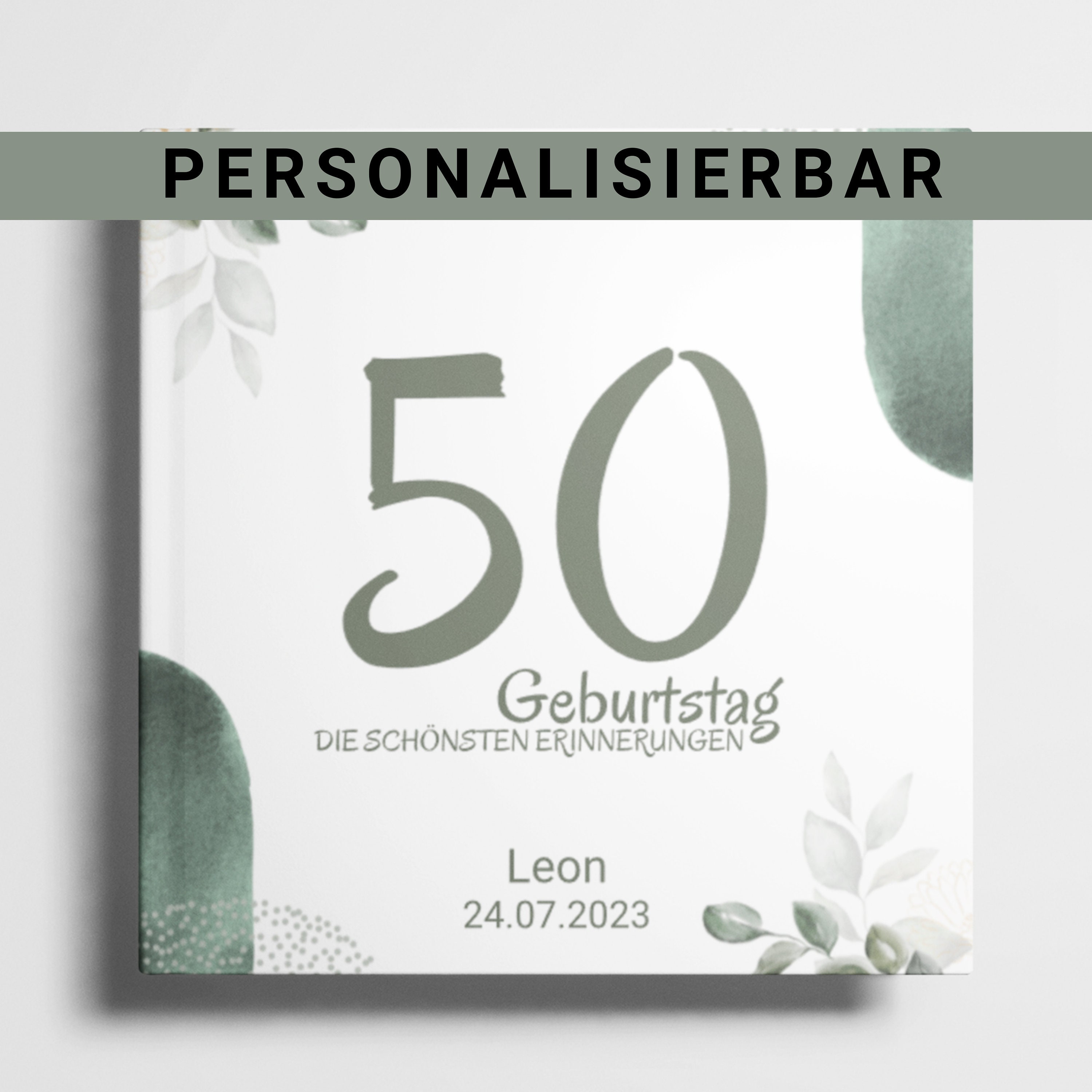 k Personalized Guest Book Birthday With Questions to Fill Out - Gift