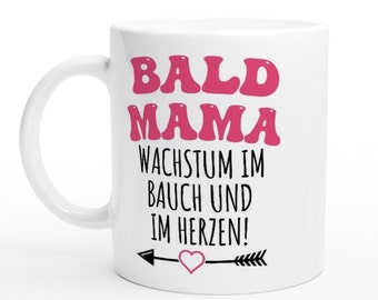 Tasse für werdende Mama - Ideales Geschenk zur Schwangerschaft, Mutterschutz und Babyparty