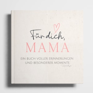 Memory Book for Mom – Personalized Gift Birthday for Mom Daughter or Son Book, Mother Daughter Memories