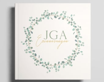 JGA guest book photo album JGA memory book JGA book hen party
