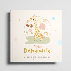 Baby Shower Guest Book Baby Shower Gift - Gender Reveal Party - Baby Shower Girl Boy Baby Shower Guest Gift