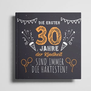 30th Birthday Guestbook Photo Album 30 Birthday Gift Woman Man 30 Years