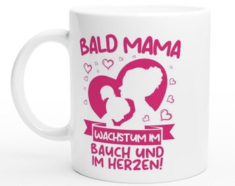 Tasse für werdende Mama - Ideales Geschenk zur Schwangerschaft, Mutterschutz und Babyparty