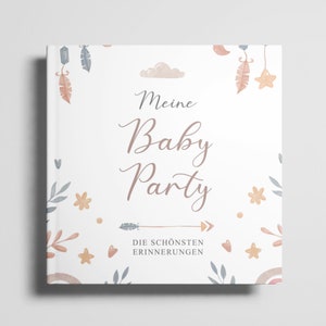 Baby Shower Guest Book Baby Shower Gift - Gender Reveal Party - Baby Shower Girl Boy Baby Shower Guest Gift