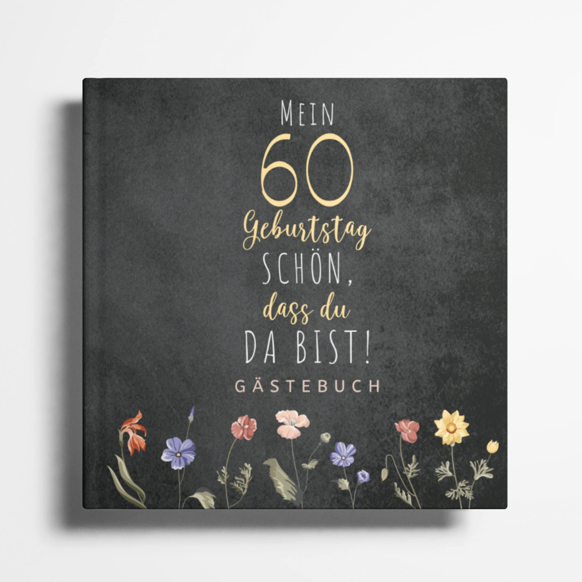 60. Geburtstag Gästebuch Fotoalbum 60 Geburtstag Geschenk für