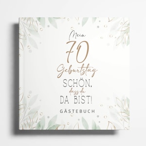 70th birthday guest book photo album 70th birthday gift for memories and congratulations 70th birthday woman man