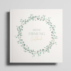 Confirmation Guestbook Confirmation Gift Boy Girl Confirmation Guest Gift