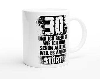 30th Birthday Mug 30th Birthday Gift Woman, Man or Brother Sister Birthday Gift 30